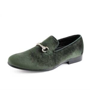 NEW AMALI men's harrison loafer in green